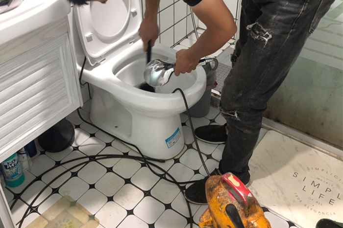 渝北疏通下水道