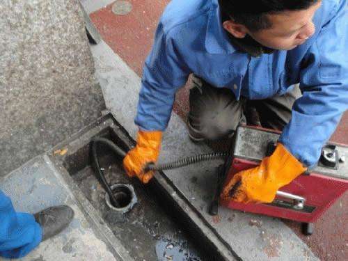 渝北疏通下水道