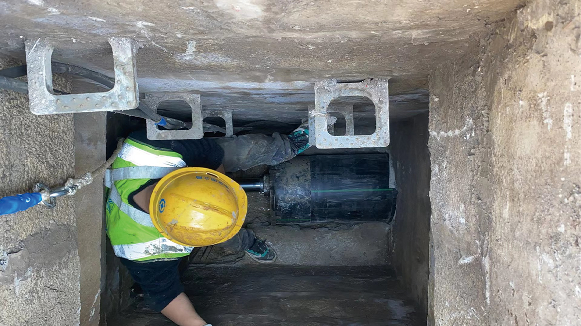 渝北HDPE短管内衬法